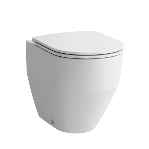 LAUFEN PRO Álló WC rimless, mélyöblítésű, VARIO lefolyós, Fehér H8229560000001