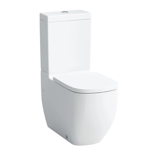 LAUFEN INO Álló WC falhoz illeszkedő, rimless, mélyöblítésű, Fehér H8248010000001