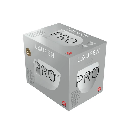 LAUFEN PRO Fali WC pack, rimless, mélyöblítésű, ülőke és tető, lecsapódásgátló mechanizmussal, Fehér H8669540000001