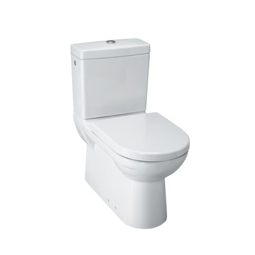 LAUFEN PRO Álló kombi-WC, mélyöblítésű, Vario lefolyó, Fehér H8249580000001