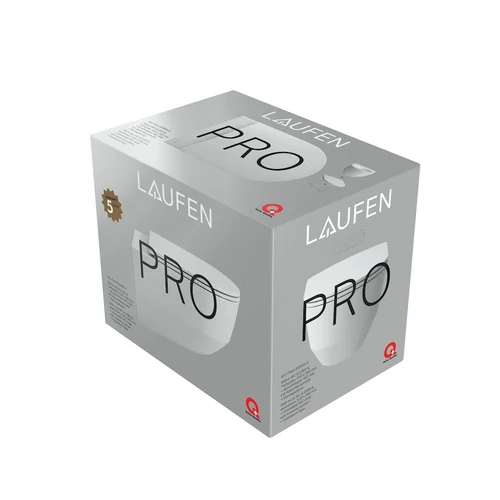 LAUFEN PRO Fali WC pack, mélyöblítésű, ülőke és tető,, Fehér H8669530000001