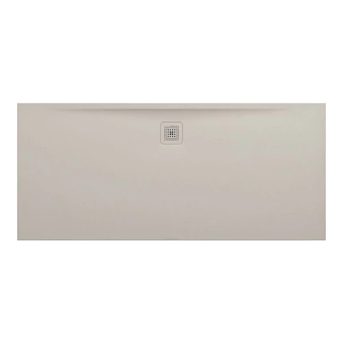 LAUFEN LAUFEN PRO Zuhanytálca, Marbond kompozit anyagból, extra lapos, téglalap alakú, kivezetés a hosszú oldalon, Matt Bézs H2109551860001