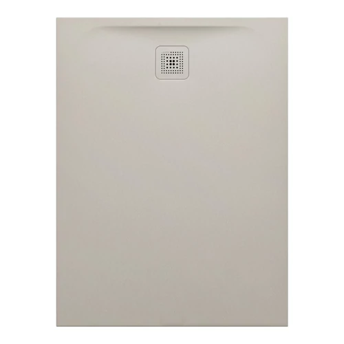 LAUFEN LAUFEN PRO Zuhanytálca, Marbond kompozit anyagból, extra lapos, téglalap alakú, kivezetés a rövid oldalon, Matt Bézs H2109581860001