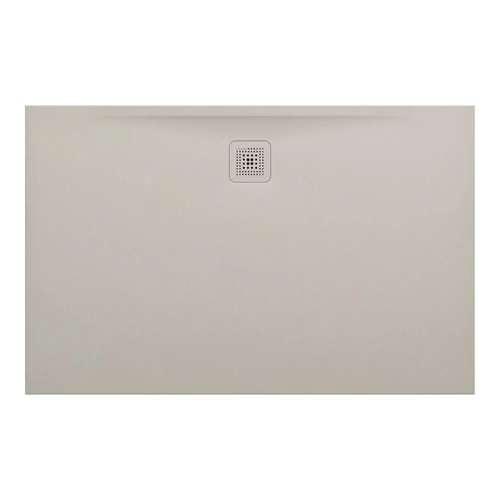 LAUFEN LAUFEN PRO Zuhanytálca, Marbond kompozit anyagból, extra lapos, téglalap alakú, kivezetés a hosszú oldalon, Matt Bézs H2109591860001