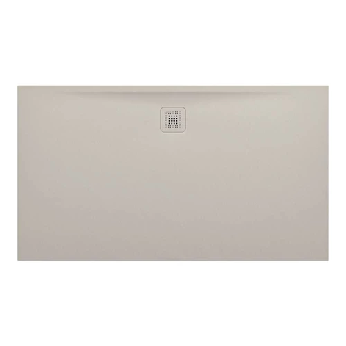 LAUFEN LAUFEN PRO Zuhanytálca, Marbond kompozit anyagból, extra lapos, téglalap alakú, kivezetés a hosszú oldalon, Matt Bézs H2119501860001