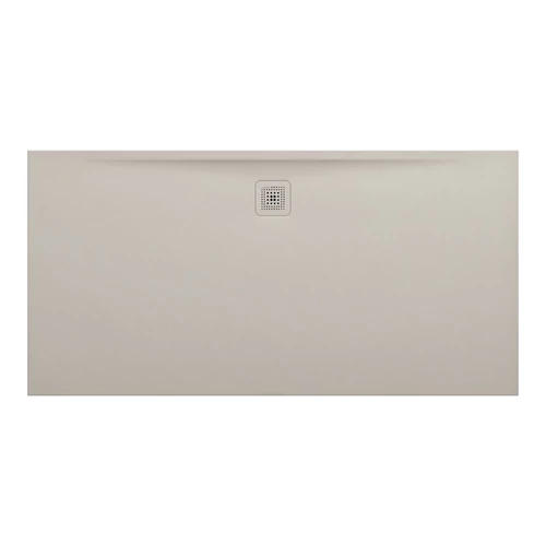 LAUFEN LAUFEN PRO Zuhanytálca, Marbond kompozit anyagból, extra lapos, téglalap alakú, kivezetés a hosszú oldalon, Matt Bézs H2119511860001