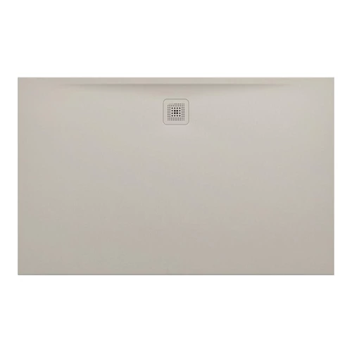 LAUFEN LAUFEN PRO Zuhanytálca, Marbond kompozit anyagból, extra lapos, téglalap alakú, kivezetés a hosszú oldalon, Matt Bézs H2119551860001