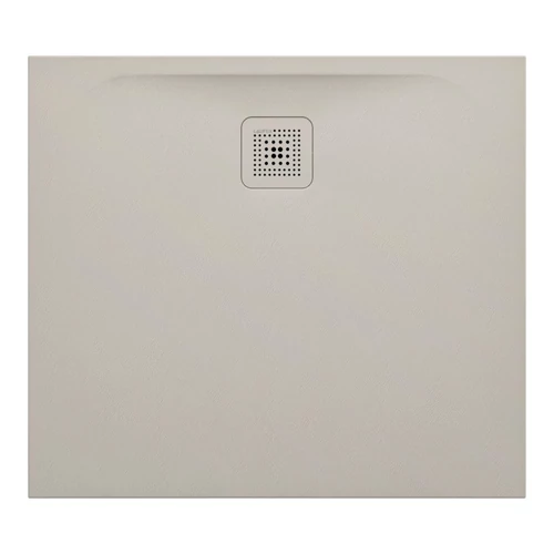 LAUFEN LAUFEN PRO Zuhanytálca, Marbond kompozit anyagból, extra lapos, téglalap alakú, kivezetés a hosszú oldalon, Matt Bézs H2149501860001