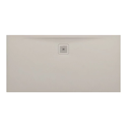 LAUFEN LAUFEN PRO Zuhanytálca, Marbond kompozit anyagból, téglalap alakú, kivezetés a hosszú oldalon, Matt Bézs H2159541860001