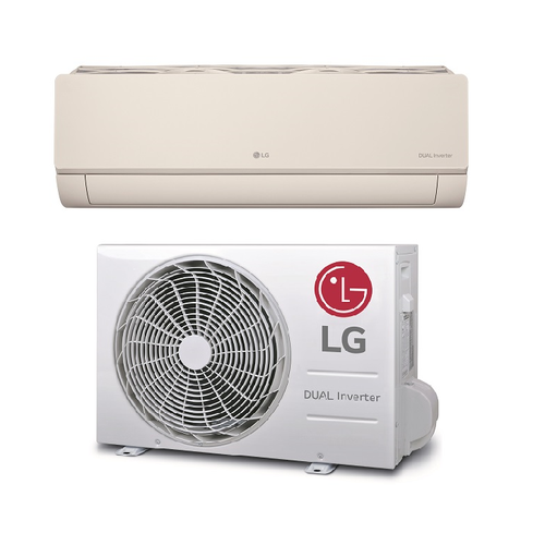 LG Art Cool Beige AB24BK oldalfali split klíma (6.6 kW)
