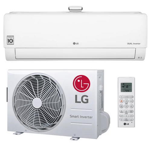 LG Dual Cool&Pure AP09RK oldalfali split klíma (2.5 kW)