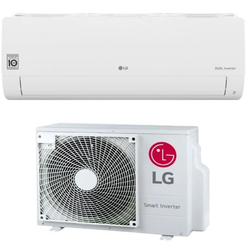 LG Silence 2 S09ET Oldalfali Inverteres Split klíma (2.6 kW)