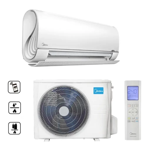 Midea Breezeless+ MSF3-09-SP oldalfali split klíma (2.6 kW)