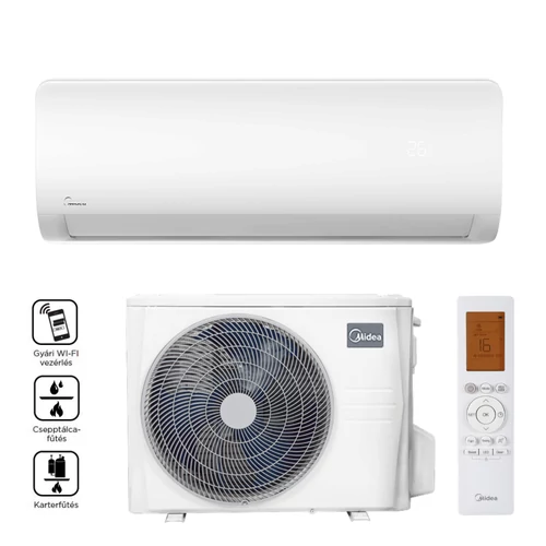 Midea Xtreme Save Pro MGP2X-09-SP oldalfali split klíma (2.6 kW)