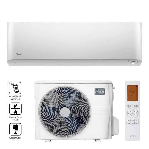 Midea MOP-12-SP Oasis Plus oldalfali split (MFB nélkül, R32, 3,5 kW)