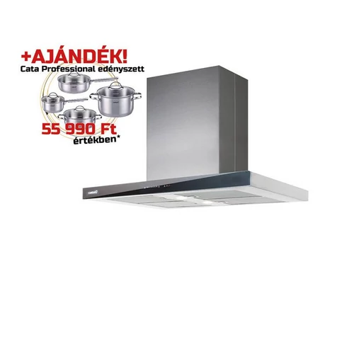 Cata - Páraelszívó Isla Legend 900 XGBK + Cata PROFESSIONAL edényszett - 02097202p