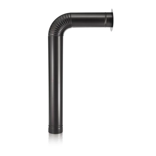 KDESIGN - Páraelszívó tartozék K114 titanium könyökcső KDK114TKCS