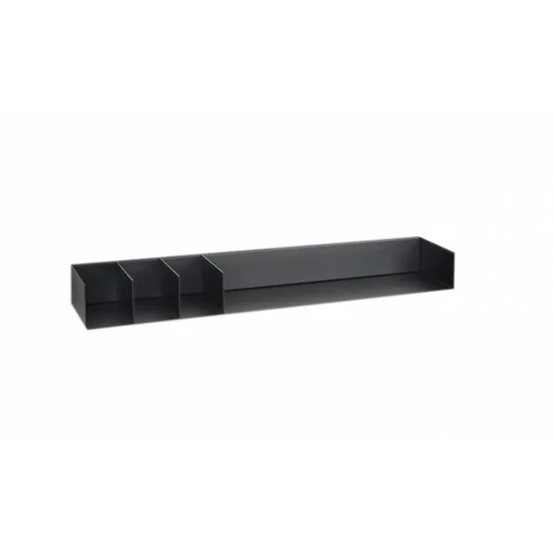 KDESIGN - Páraelszívó tartozék polc 900x200x100 mm RAL9005 KDMENSOLE90