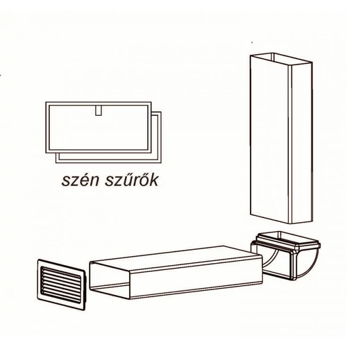 SIRIUS - Páraelszívó aktívszén-szűrő szett, S-DDH5 KITSDDH5