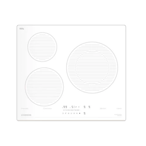 NODOR - Beépíthető indukciós főzőlap NorCoock IH-N6286 SW fehér Hob to Hood 4131