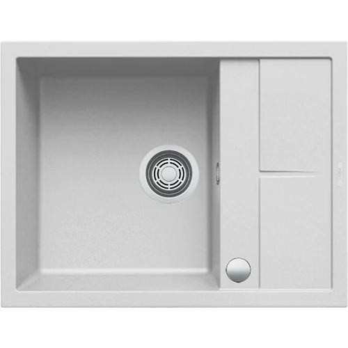 ELLECI - Mosogatótálca Unico 125 AUTOMATA G68 Bianco LGU12568AUT