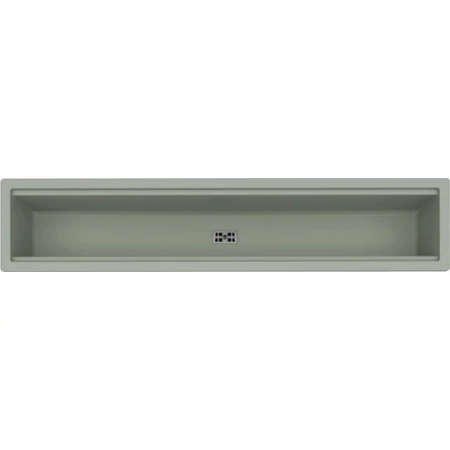 ELLECI - Mosogatótálca Dialogo C86 Keratek K82 Sage Green inox tartozékkal LKDC8682