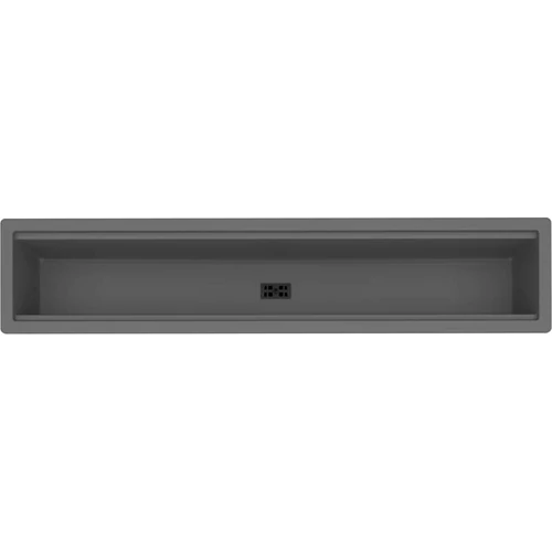 ELLECI - Mosogatótálca Dialogo C86 Keratek K99 Dark Grey fekete tartozékkal LKDC8699BKM