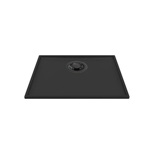 ELLECI - Mosogatótálca Essenza 50 46,2x38,2 Keratek 1 m. K86 Black fekete tartozékokkal LKES5086BKM