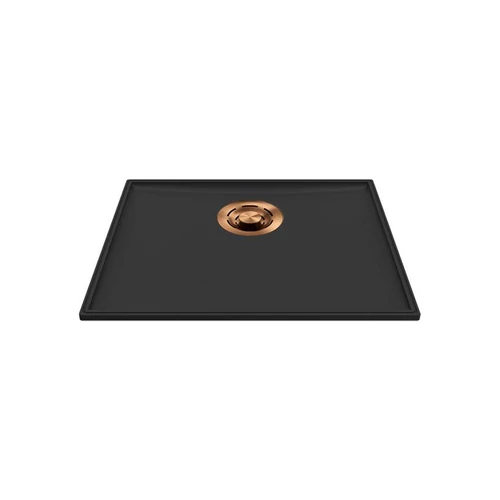 ELLECI - Mosogatótálca Essenza 50 46,2x38,2 Keratek 1 m. K86 Black bronz tartozékokkal LKES5086BRZ