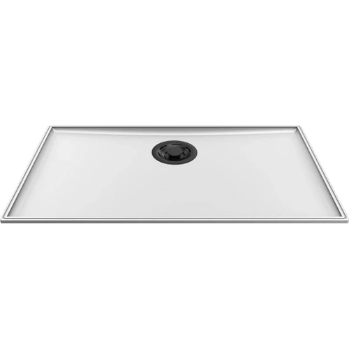 ELLECI - Mosogatótálca Essenza 70 68,2x38,2 Keratek 1 m. K96 White fekete tartozékkal LKES7096BKM