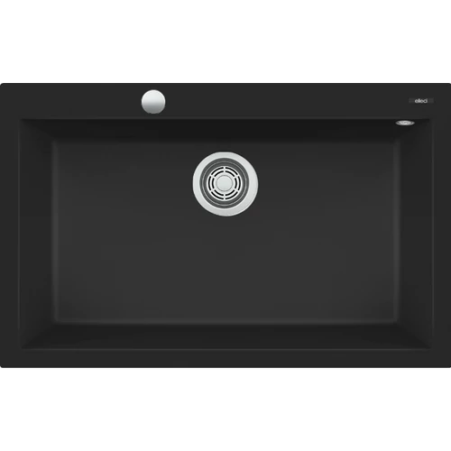 ELLECI - Mosogatótálca Quadra 130 AUTOMATA K86 Black LKQ13086AUT