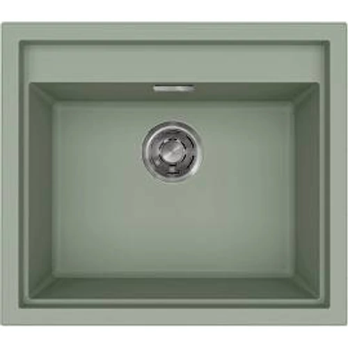 ELLECI - Mosogatótálca Sintesi 105 K82 Sage Green inox tartozékokkal LKS10582