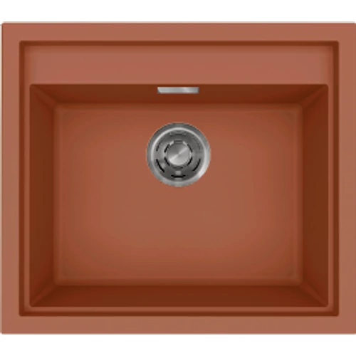 ELLECI - Mosogatótálca Sintesi 105 K83 Cavern Clay inox tartozékokkal LKS10583