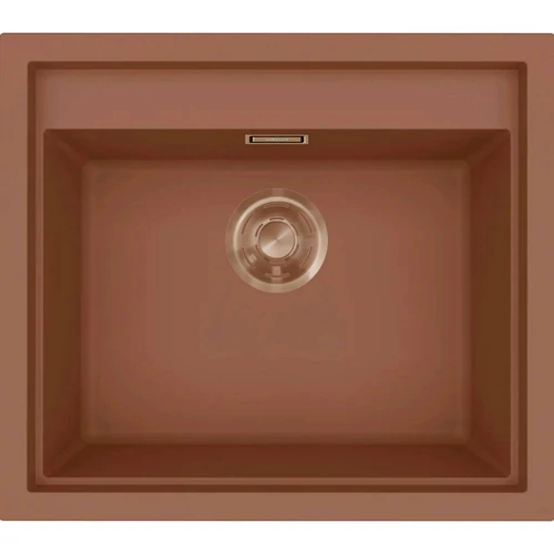 ELLECI - Mosogatótálca Sintesi 105 Keratek K83 Cavern Clay bronz tartozékokkal LKS10583BRZ