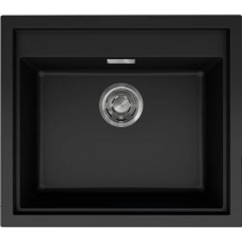 ELLECI - Mosogatótálca Sintesi 105 K86 Black inox tartozékokkal LKS10586