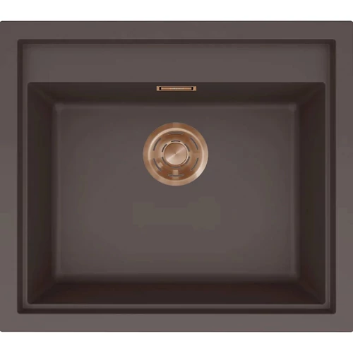 ELLECI - Mosogatótálca Sintesi 105 Keratek K87 Cocoa bronz tartozékokkal LKS10587BRZ