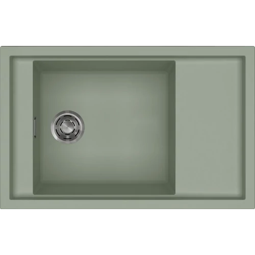 ELLECI - Mosogatótálca Sintesi 305 Keratek K82 Sage inox tartozékokkal LKS30582