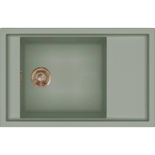 ELLECI - Mosogatótálca Sintesi 305 Keratek K82 Sage bronz tartozékokkal LKS30582BRZ