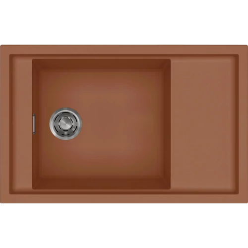 ELLECI - Mosogatótálca Sintesi 305 Keratek K83 Clay inox tartozékokkal LKS30583