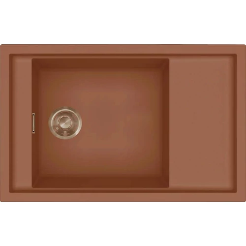 ELLECI - Mosogatótálca Sintesi 305 Keratek K83 Clay bronz tartozékokkal LKS30583BRZ