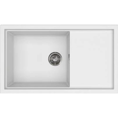 ELLECI - Mosogatótálca Sintesi 410 K96 White inox tartozékokkal LKS41096