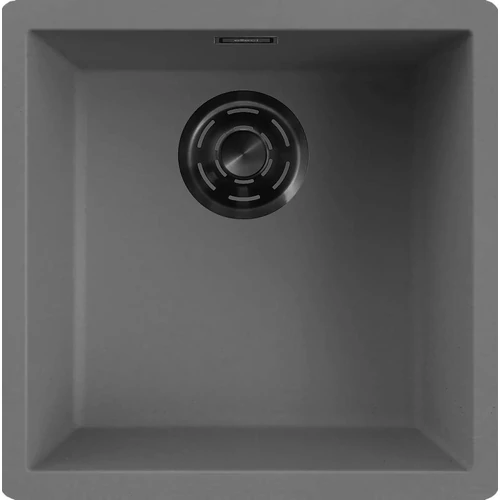 ELLECI - Mosogatótálca Zen 102 Keratek K99 Dark Grey fekete tartozékokkal LKZ10299BKM
