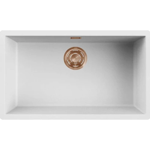 ELLECI - Mosogatótálca Zen 130 Keratek K96 White bronz tartozékokkal LKZ13096BRZ