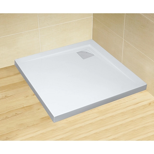 Radaway Argos C négyzet alapú zuhanytálca szifonnal (beépíthető, 100x100 cm, #4AC1010-01)