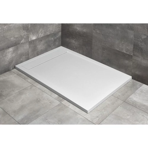 Radaway Teos F 100x80 cm szögletes öntöttmárvány zuhanytálca, fehér HTF10080-04