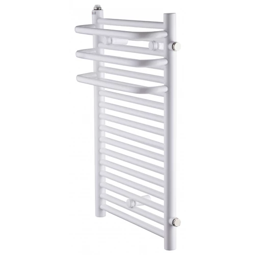 RADECO ARIA A2-400/1 design törölközőszárítós csőradiátor - 415 W, fehér, 680x435 mm