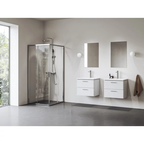 Ravak Blix II NBLRV2 90x90 zuhanykabin krómhatású+transparent 1LM70C00Z1