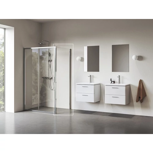 Ravak Blix II NBLPS 90 fix oldalfal krómhatású+transparent 9BM70C00Z1