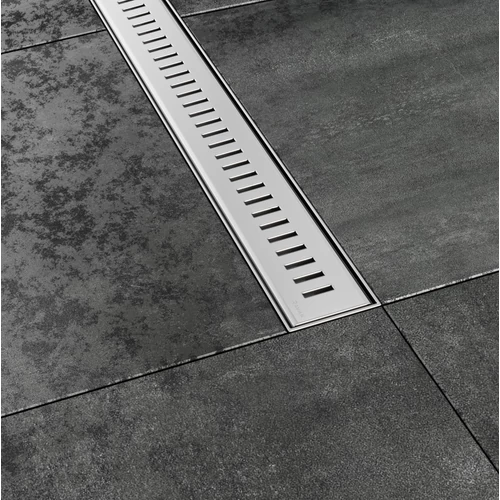 Ravak OZP Ravak Zebra 850 zuhanyfolyóka, műanyag, új matt ráccsal X01685