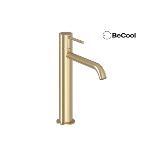 Ravak Espirit álló mosdócsaptelep BeCool 250 mm leeresztő nélkül ES 014.61GLB, Gold Brushed X070618